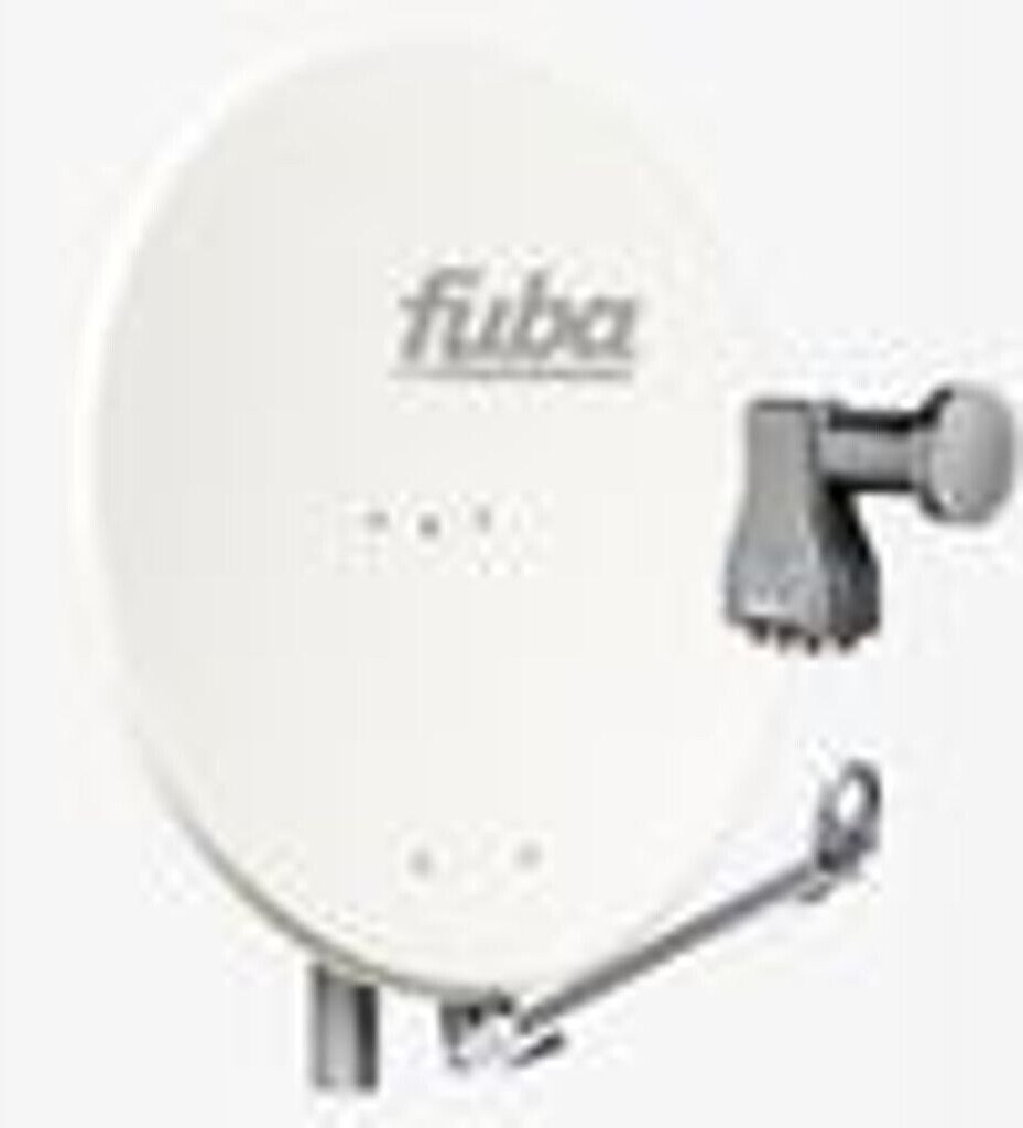 Fuba DAL 808 W 80 cm Satelliten Spiegel Alu Sat Schüssel Weiß +