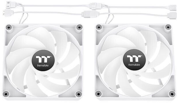 Thermaltake CT120 ARGB Sync 120mm Reverse White 2-pack