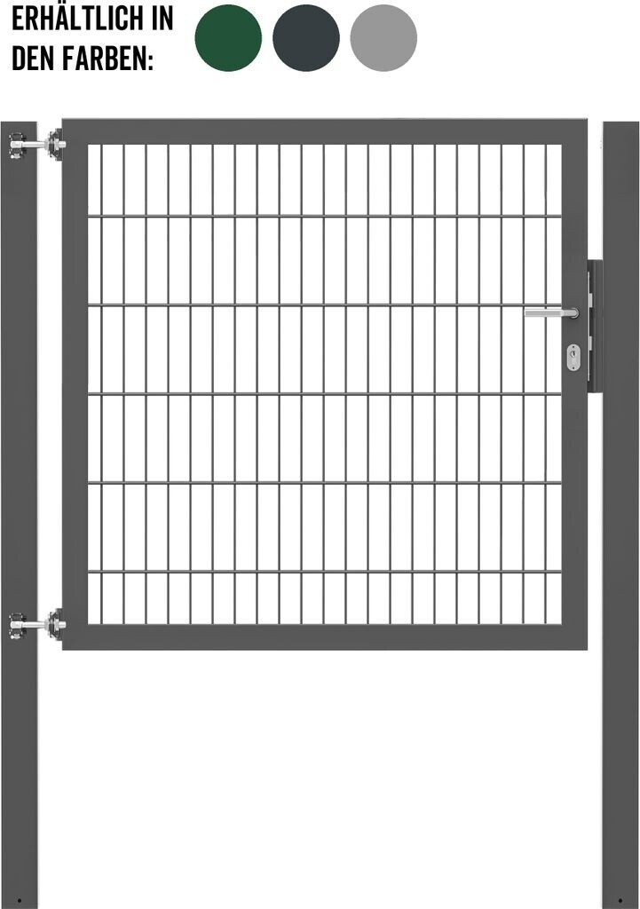 mayddle mayddle Flexo Plus 100x160cm Post 80x80cm Anthracite - back view