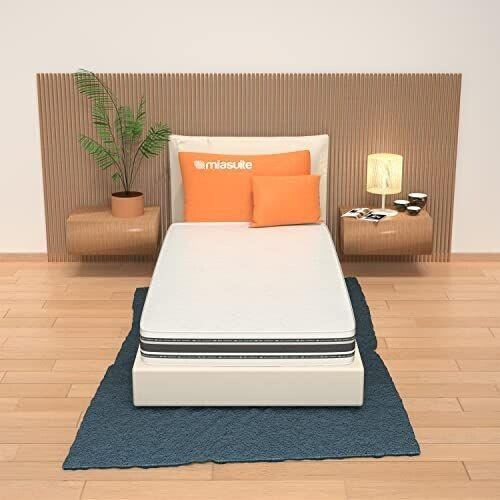 MiaSuite Matelas 90x190 à mousse Equilibré Memoire de forme
