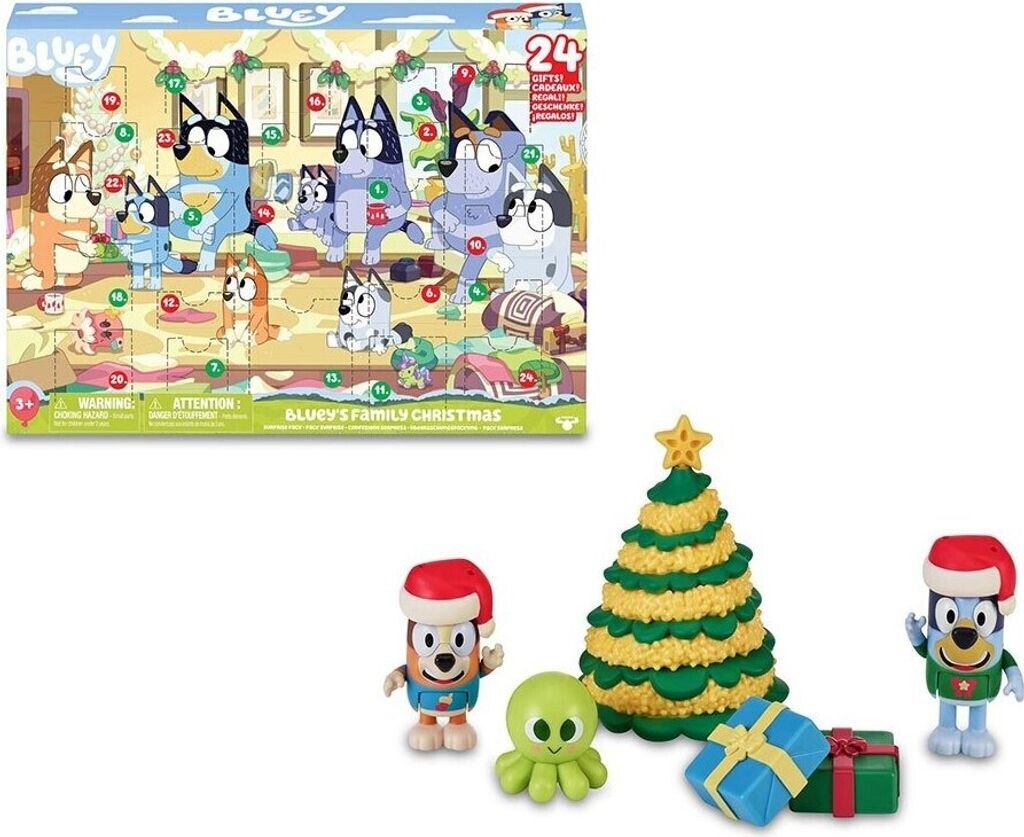 Famosa Bluey #39 s Family Christmas Advent Calendar (Spanish) au meilleur
