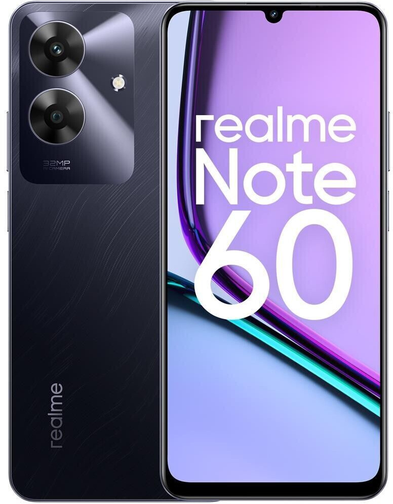 Realme Note 60 4G 6 Go/128 Go noir
