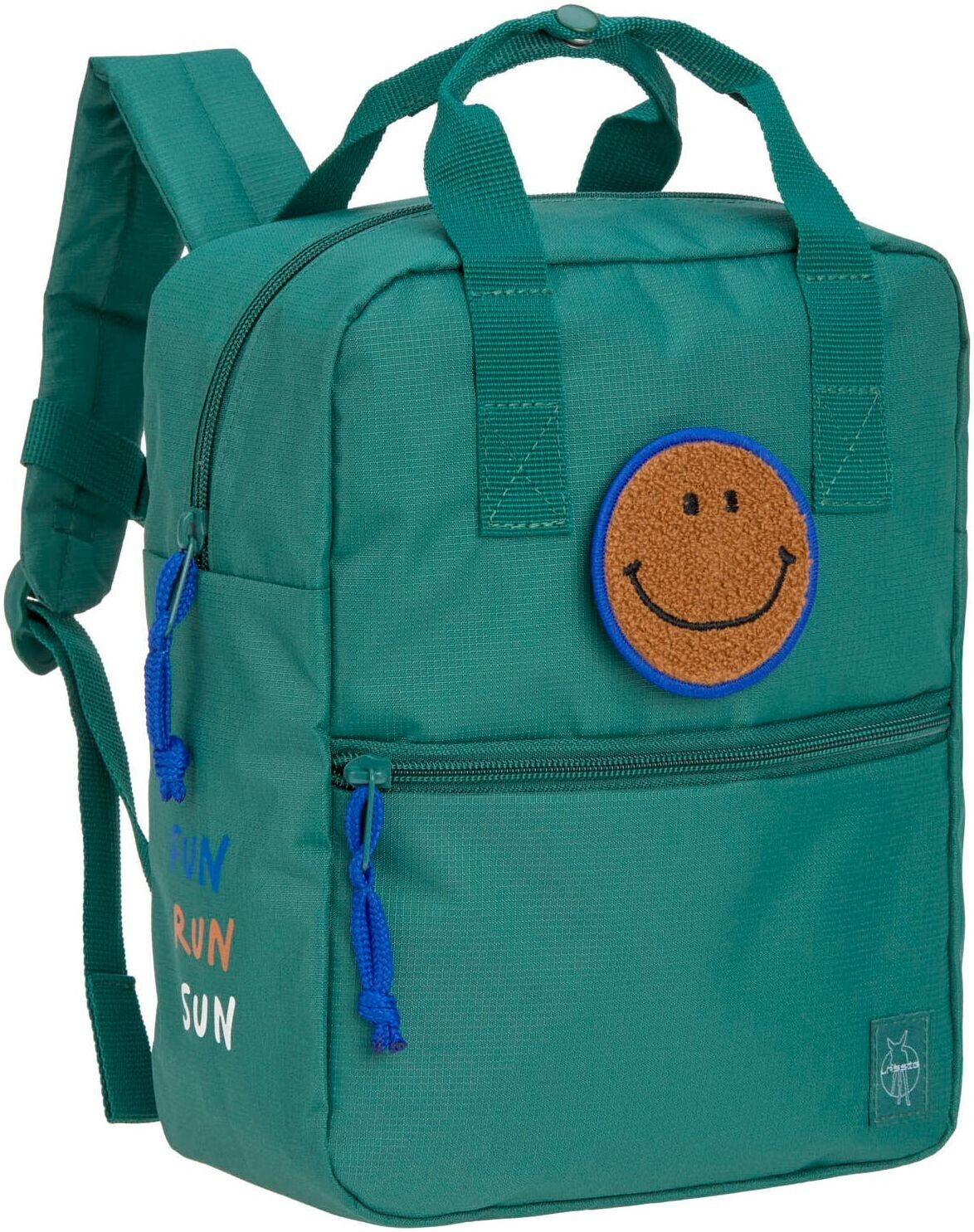 Lässig Mini Square Backpack Little Gang dark green