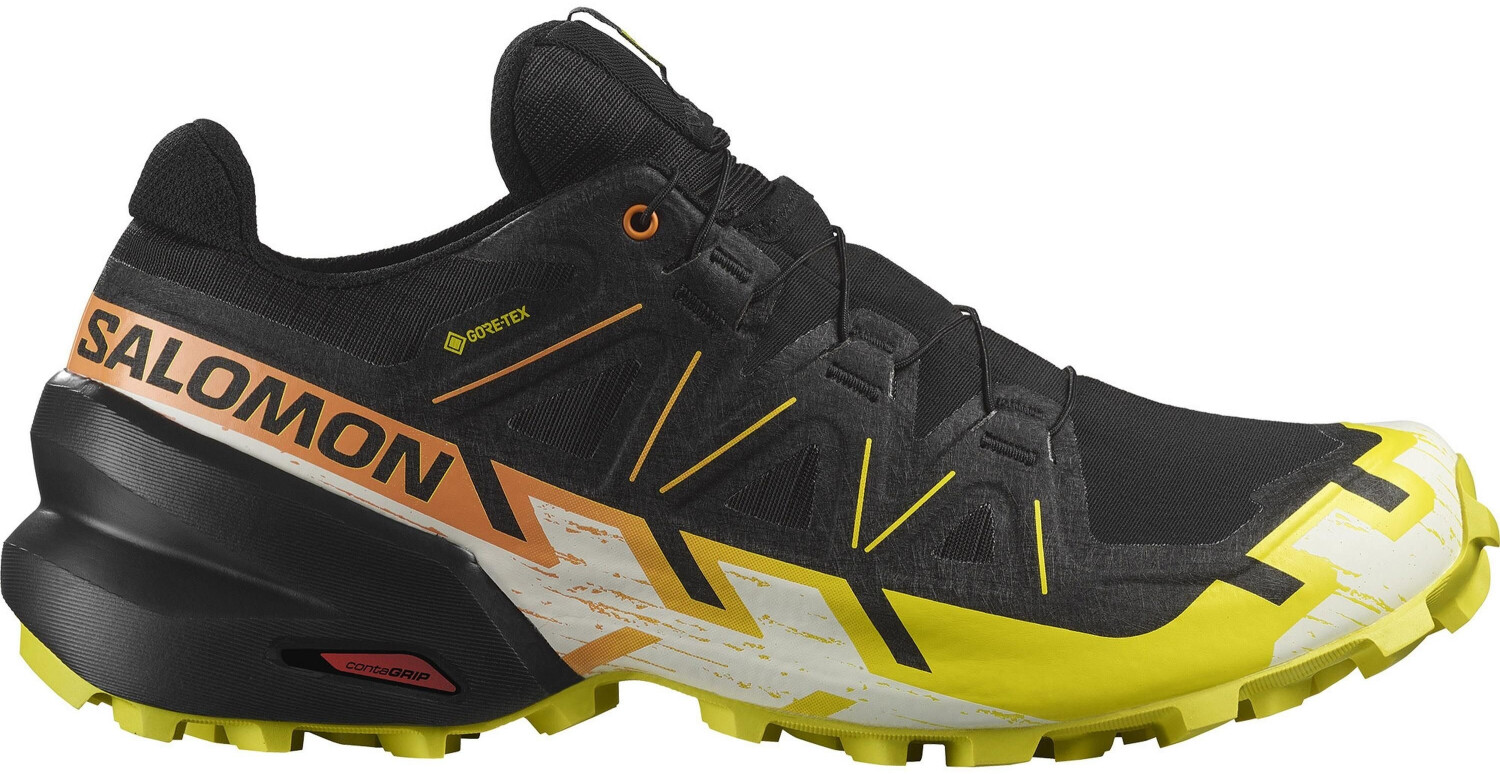 Salomon Speedcross 6 Gore-Tex (L47465400) black/sulphur spring/bird of paradise