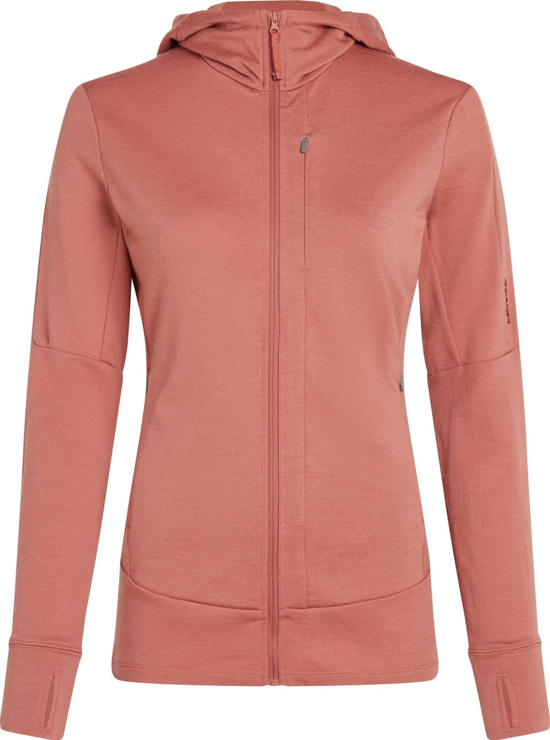 Icebreaker Merino 260 Quantum IV Long Sleeve Zip Hoodie cedar wood