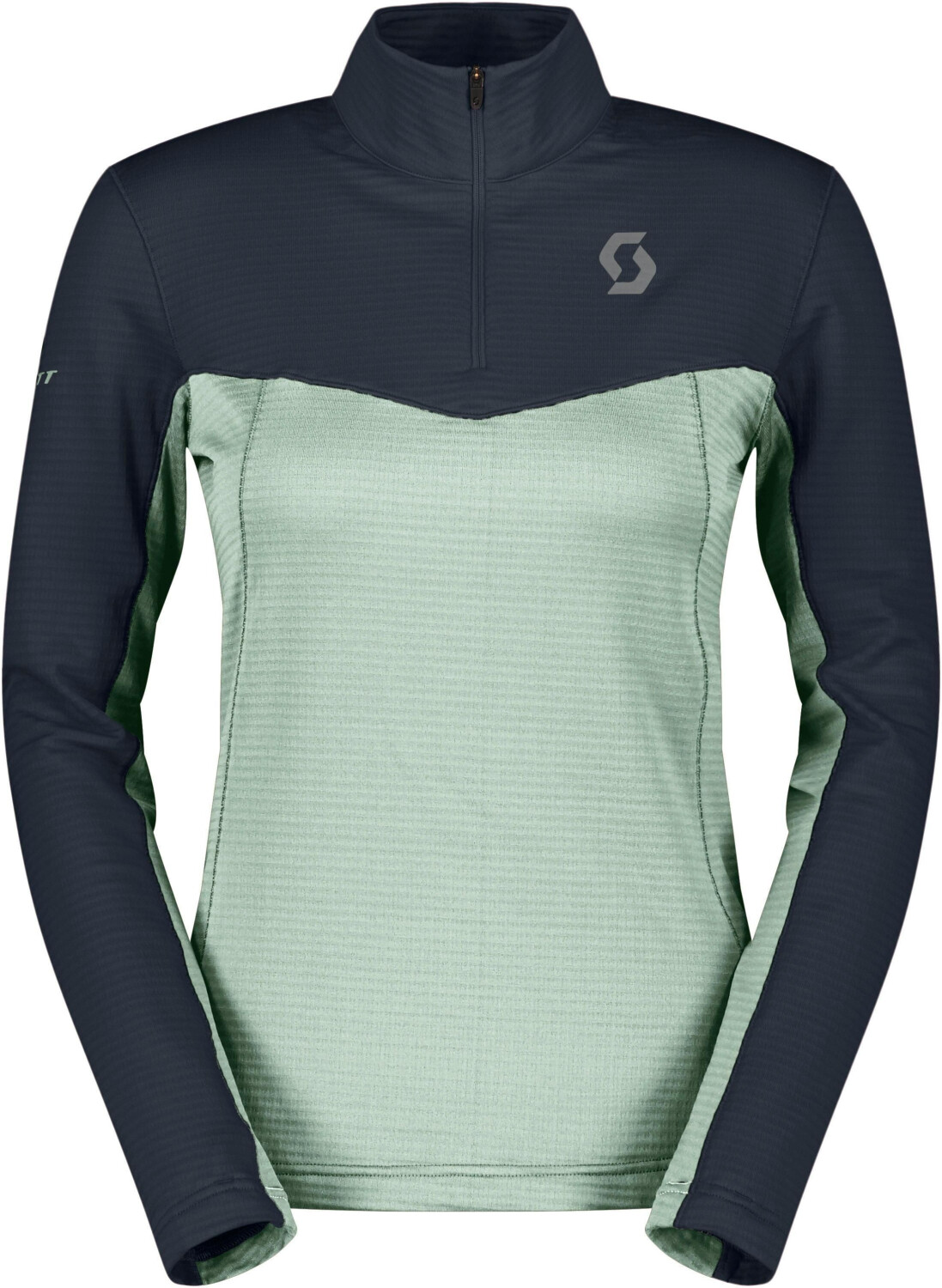 Scott Defined Light Sweater dark blue/fresh green