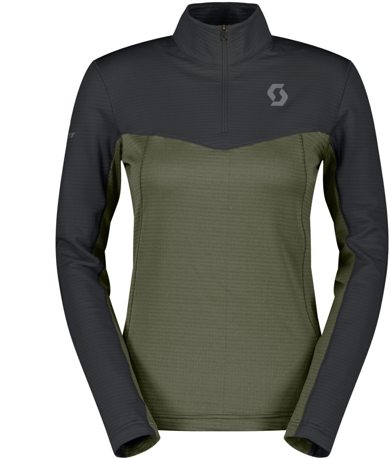 Scott Defined Light Sweater black/douglas green