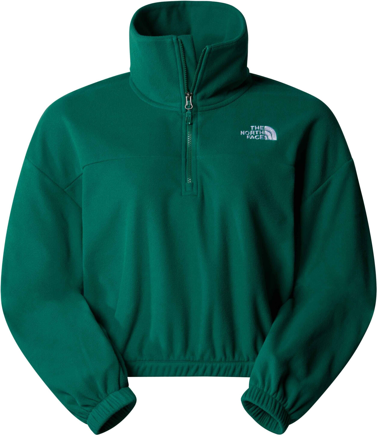 The North Face Cropped Sweatshirt Glacier evergreen
