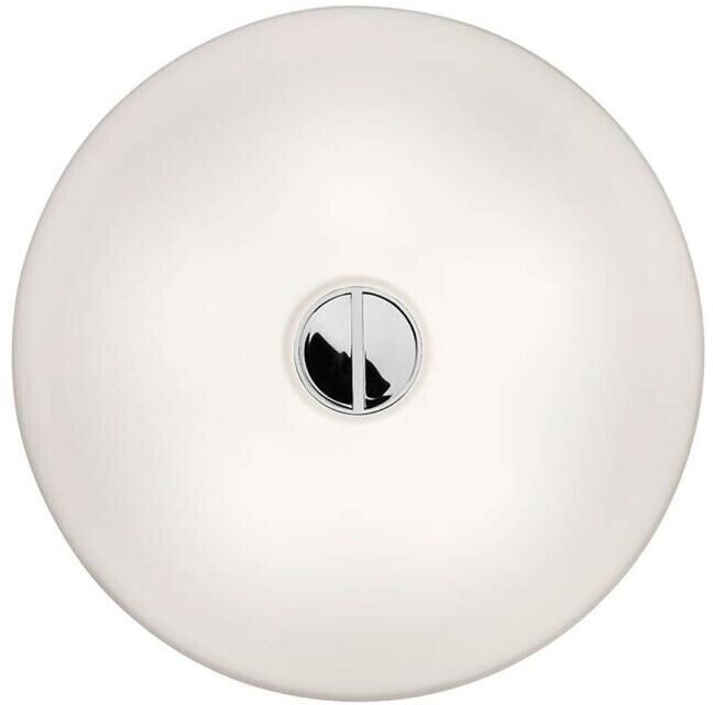FLOS Button - white ceiling light IP40