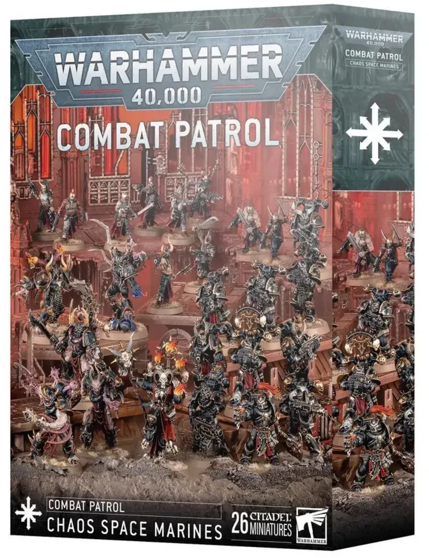 Games Workshop Warhammer 40.000 - Chaos Space Marines Combat Patrol