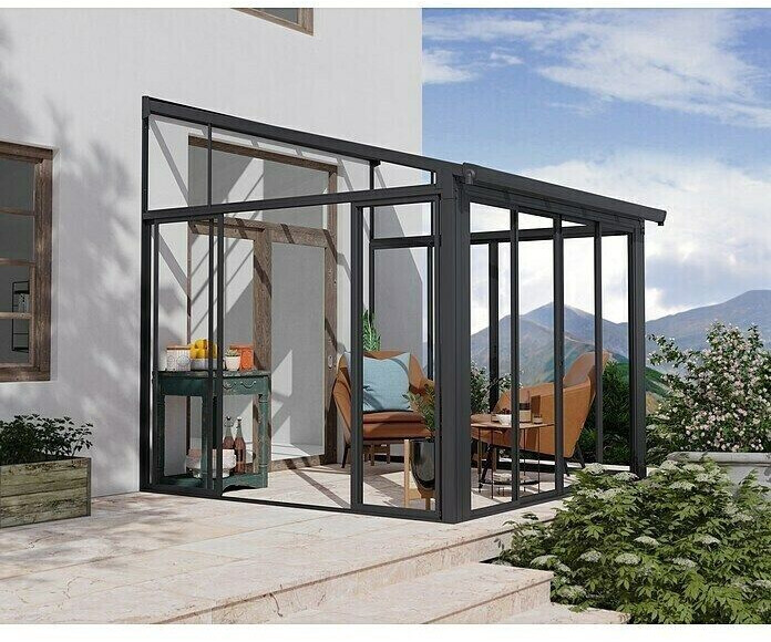 Canopia By Palram San Remo 3,05 x 3 x 3,1 m anthracite gray