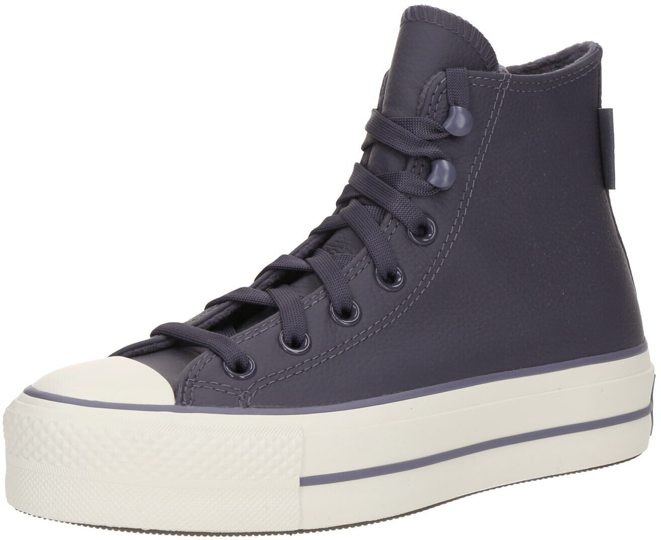 Converse Chuck Tayor All Star Lift Platform Weatherized Leather shadow purple/lavender ash