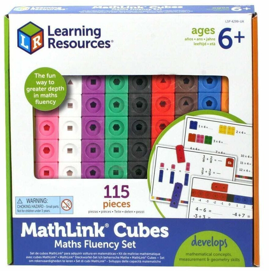 Learning Resources Mathlink Cubes