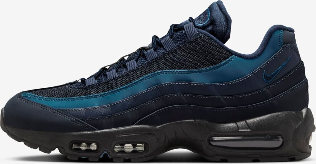 Nike 95 black and blue best sale