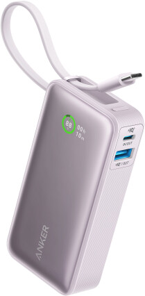 Anker Nano Powerbank 10.000 mAh Lila, Bild 2