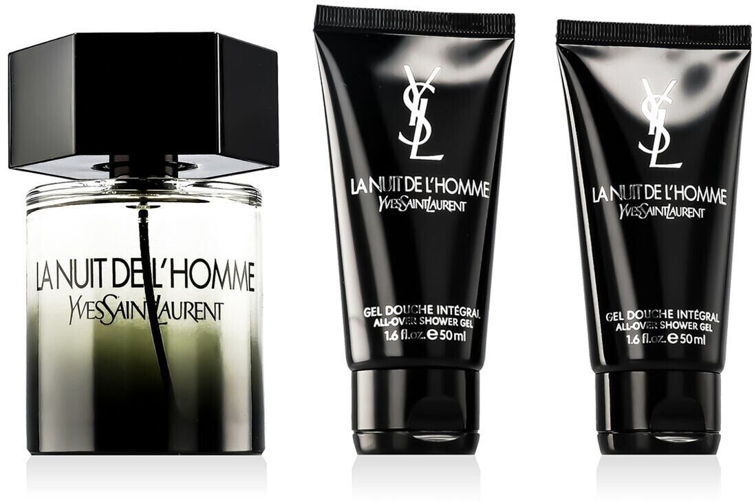 Yves Saint Laurent Coffret Cadeau La Nuit De L'Homme Eau de Toilette 100ml (3 pcs)