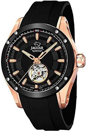 Jaguar JAGUAR Orologio Modello J814 1 della Collezione Automatico Cassa 45 mm Nera con Cinturino in caucciu Nero per Uomo J814 1 a 1.400 60 oggi Migliori prezzi e offerte su idealo