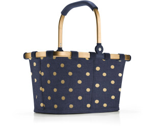 Reisenthel Carrybag XS Dots – Mini Boodschappenmand Met Aluminium Frame | Waterafstotend & Opvouwbaar | 8 Kg Belastbaar