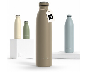 Gourde LARS NYSØM INOX 750ml - Isotherme 12h Chaud/24h Froid - Almond Beige