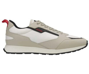 Hugo Icelin Run In Black Red For Men | Hugo Boss Lace Up Trainers