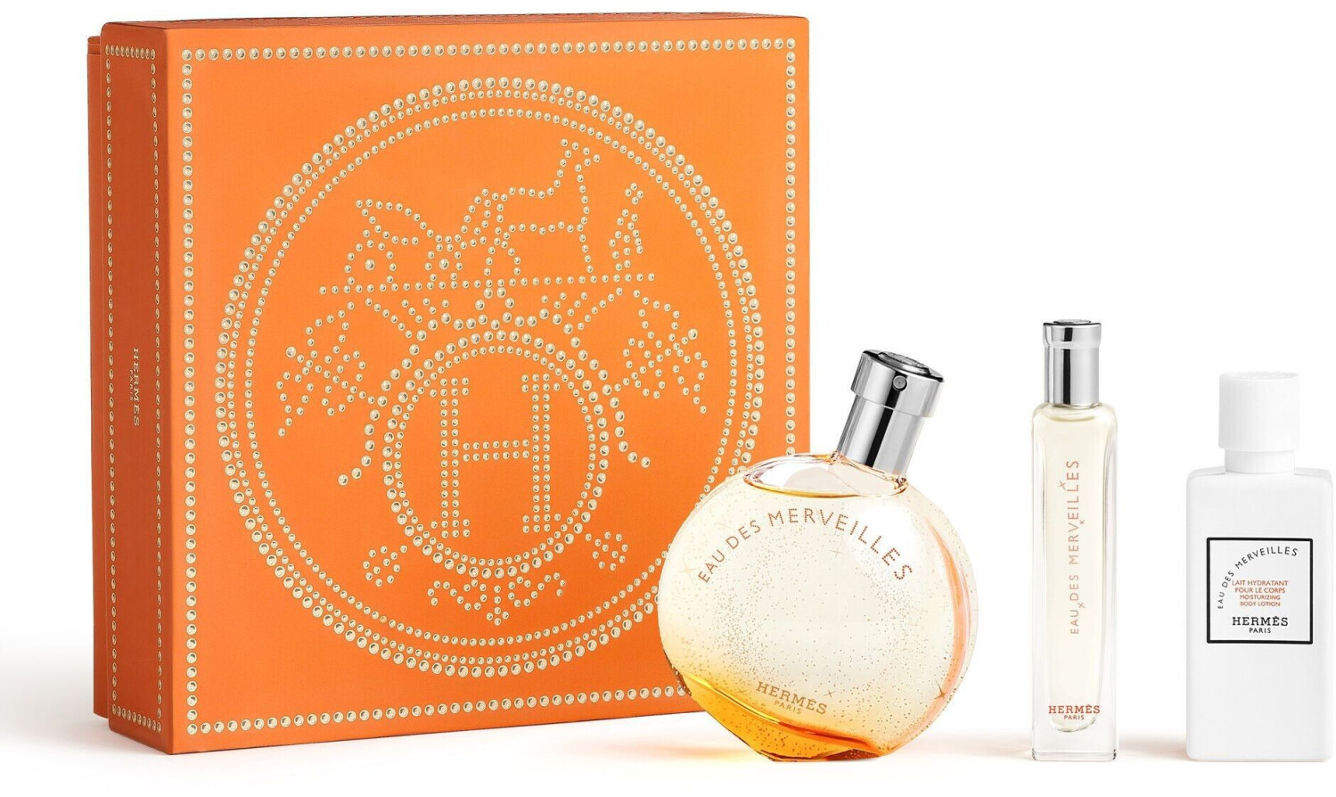 Hermès Cofanetto Eau des Merveilles Eau de Toilette (EdT 40ml + EdT 15ml + BL 40ml)