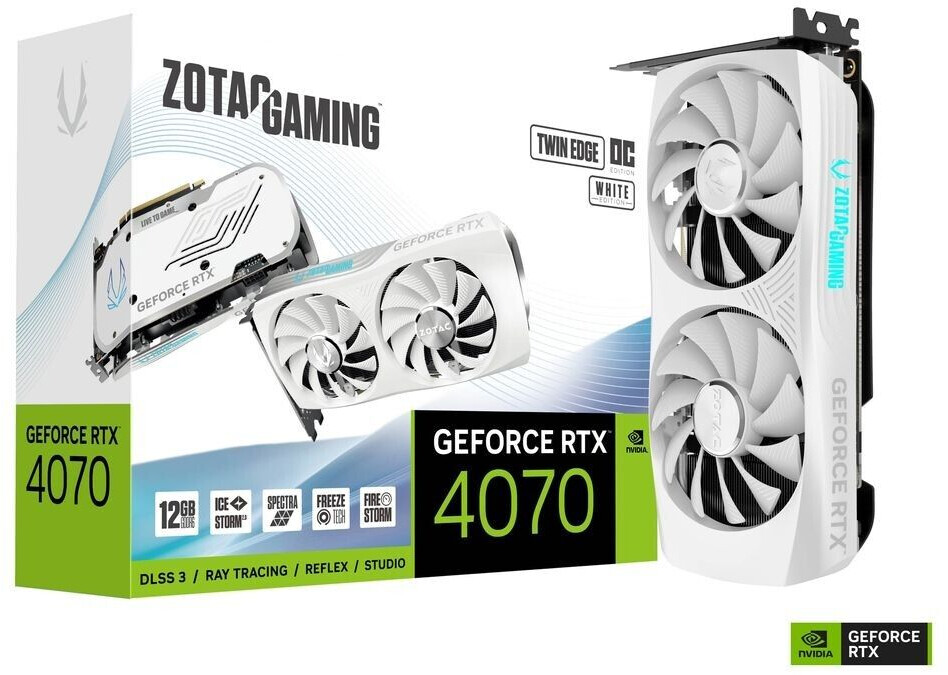 Zotac GeForce RTX 4070 Twin Edge OC White GDDR6 ab 1.154,88 € |  Preisvergleich bei idealo.de