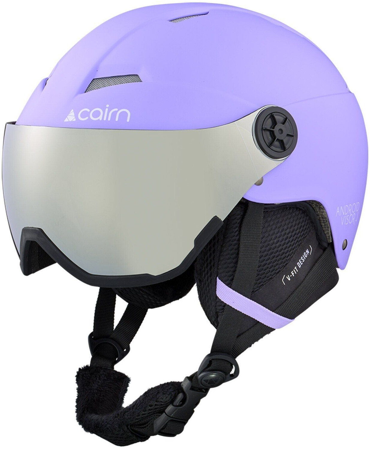 Cairn Android Visor Jr mat lilac