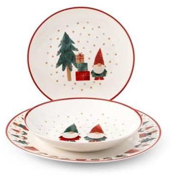 Ankorstore x H&H - Service de table de Noël Alaska 18 pièces