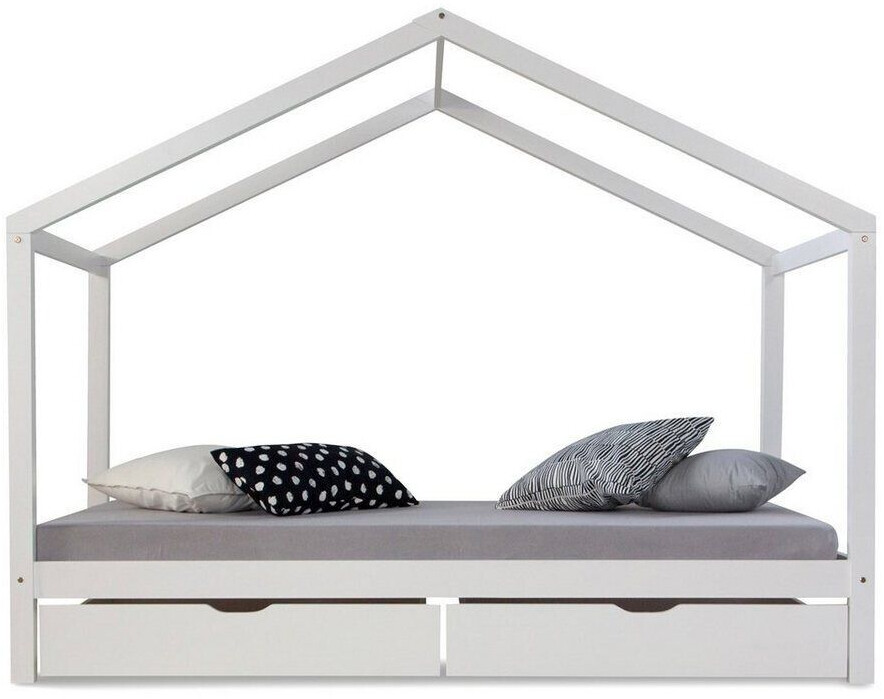 Homestyle4u House bed 90x200cm (1922)