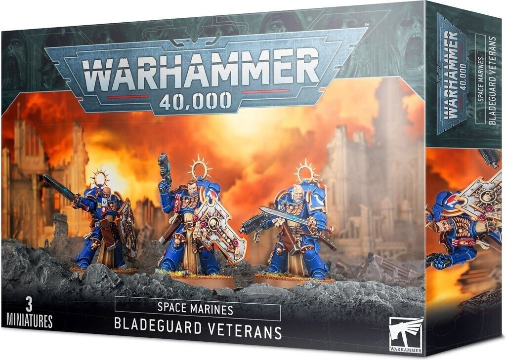 Warhammer 40k Space Marines Bits - Bladeguard Veteran Cleaning Blade Arms (x3)