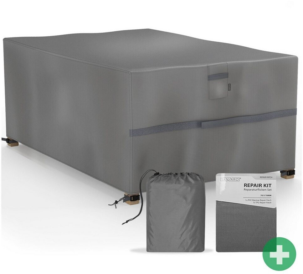 Bosmere Gartentisch Abdeckung Rund - Premium Schutzhülle Für Outdoor Möbel