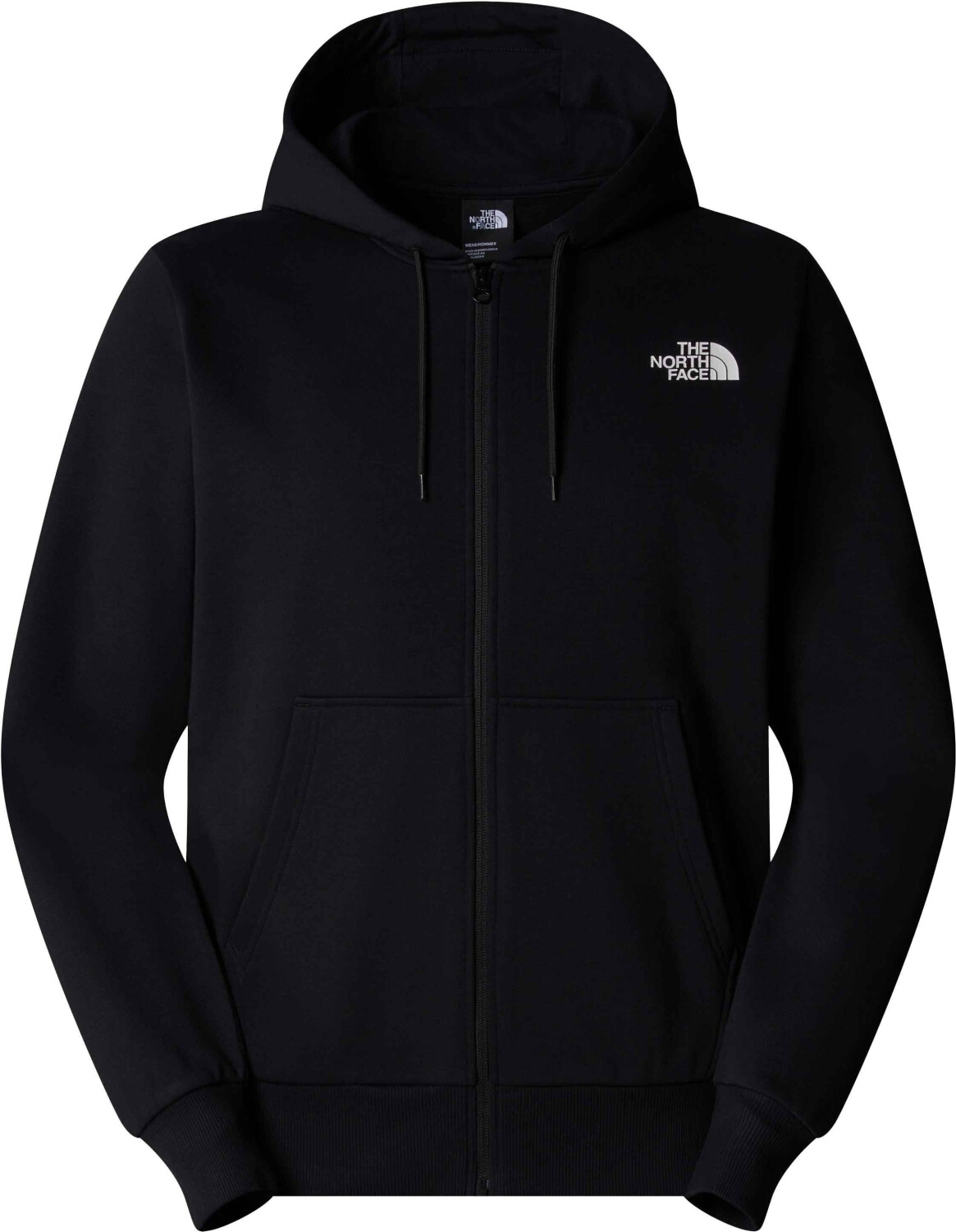 The North Face Simple Dome Zip-up Hoodie (NF0A89FD) tnf black