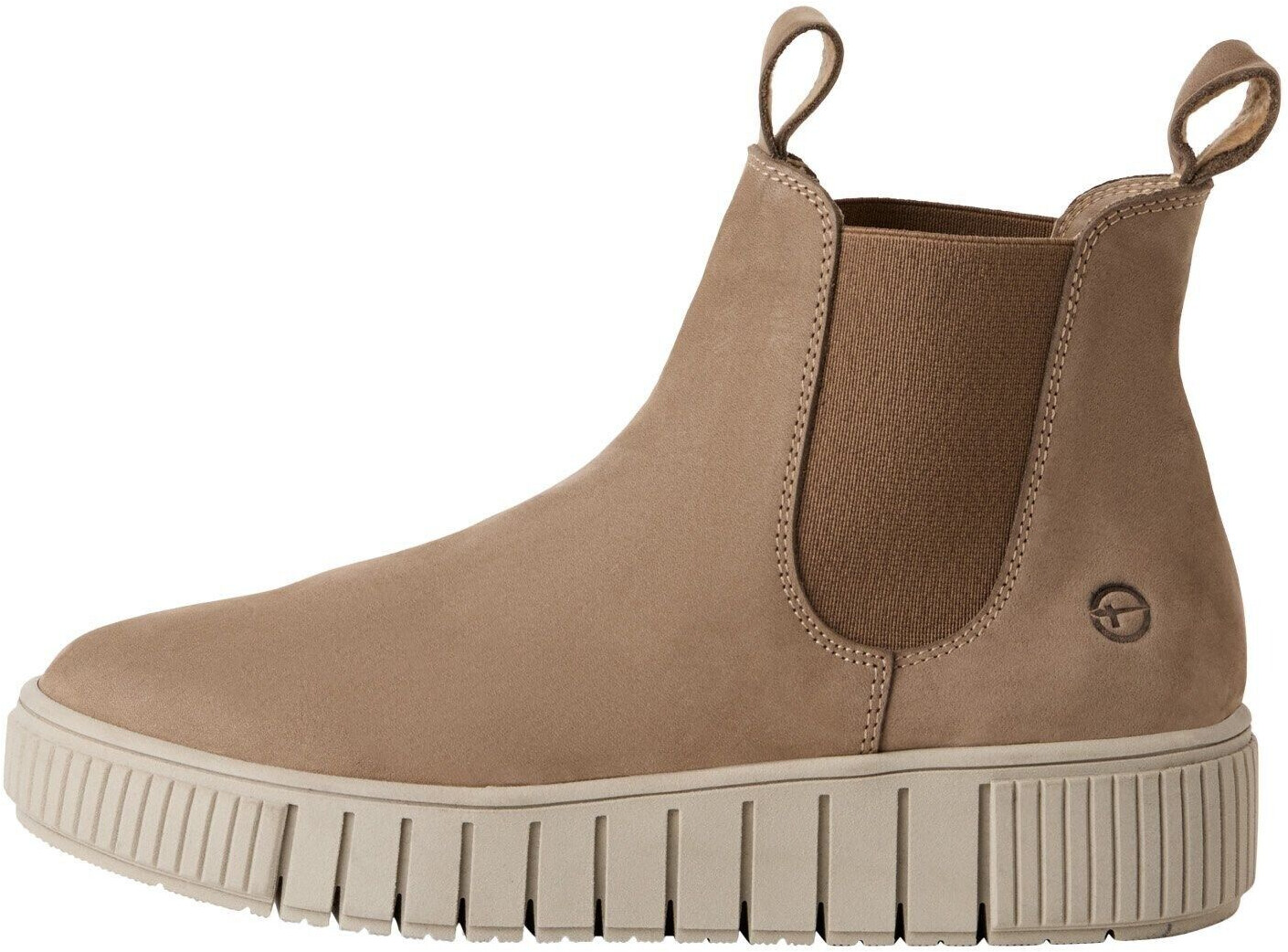 Tamaris Leather Chelsea Boots 1 25403 43 beige ab 69 99 Preisvergleich bei idealo