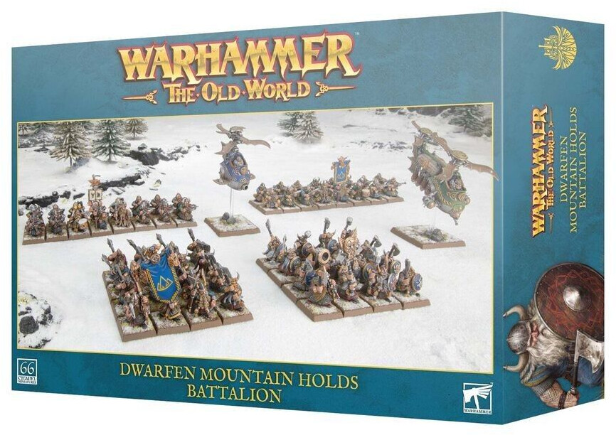 Games Workshop The Old World - Dwarfen Mountain Holds Battalion