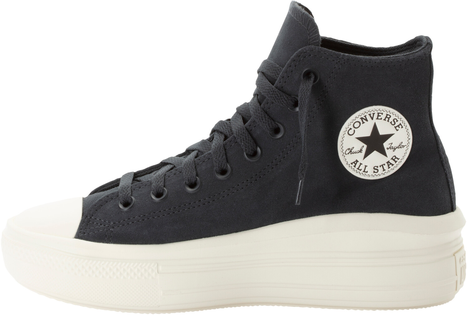 Converse Chuck Taylor All Star Move Platform Colorful Suede shadow woods/egret/black