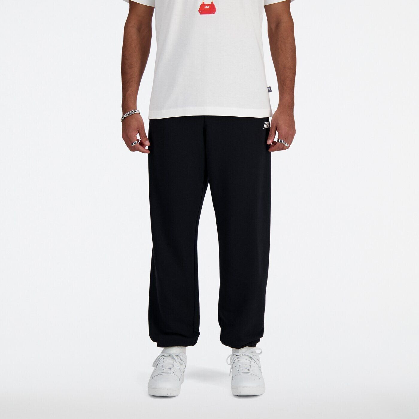 New Balance Sport Essentials French Terry Jogger (MP41519) black