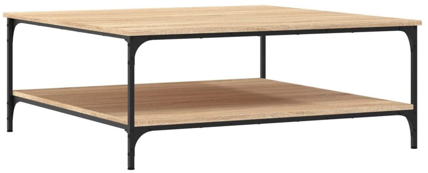 vidaXL Coffee table Sonoma oak 100x100x40 cm wood material