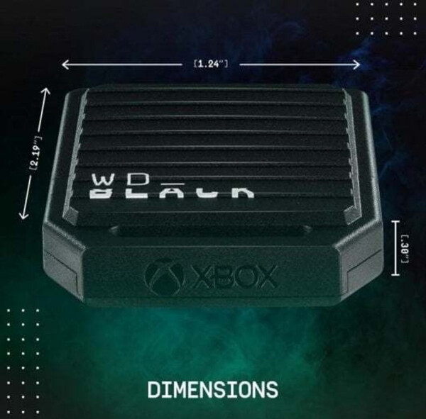 Western Digital Black C50 Erweiterungskarte für Xbox Series X|S 2 TB, Bild 4