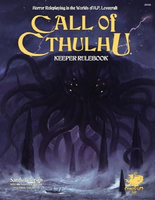 Chaosium Cthulhu 7th Edition Rulebook
