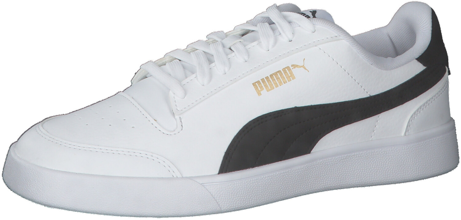 Puma Shuffle (309668) white/black/team gold