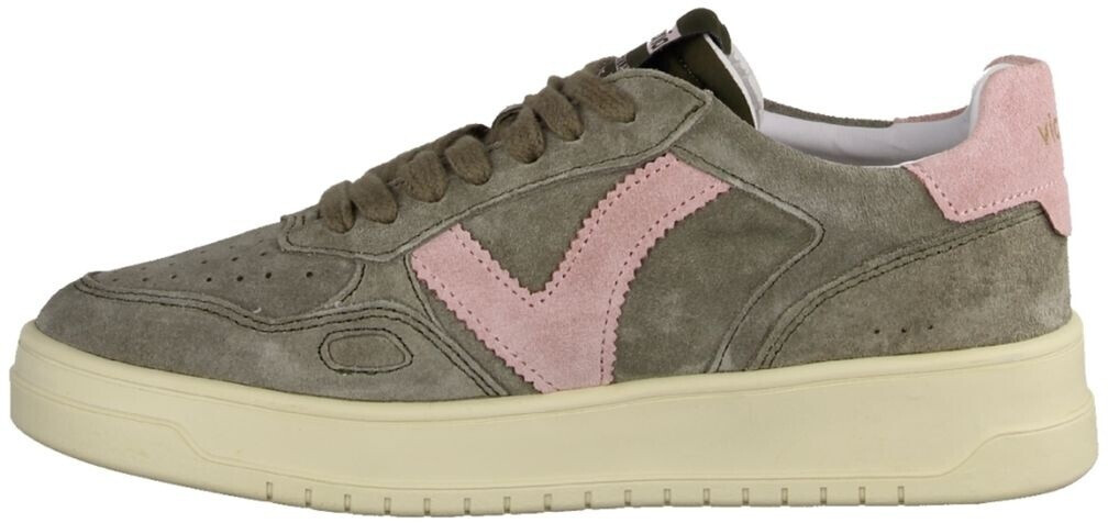 victoria Seul Split Leather Bicolor khaki