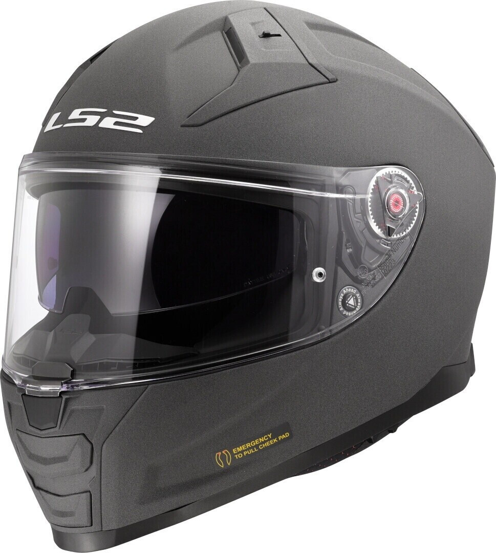 LS2 FF811 Vector II Solid Concrete matt grey