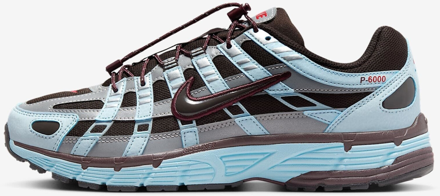 Nike P-6000 Women (HV2521-400) glacier blue/velvet brown/metallic silver/burgundy crush