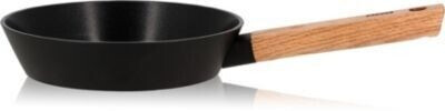 OGO Poêle Ector aluminium manche bois noir 20 cm