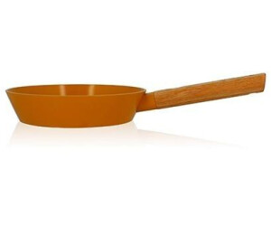 OGO Poêle Ector aluminium manche bois jaune 20 cm