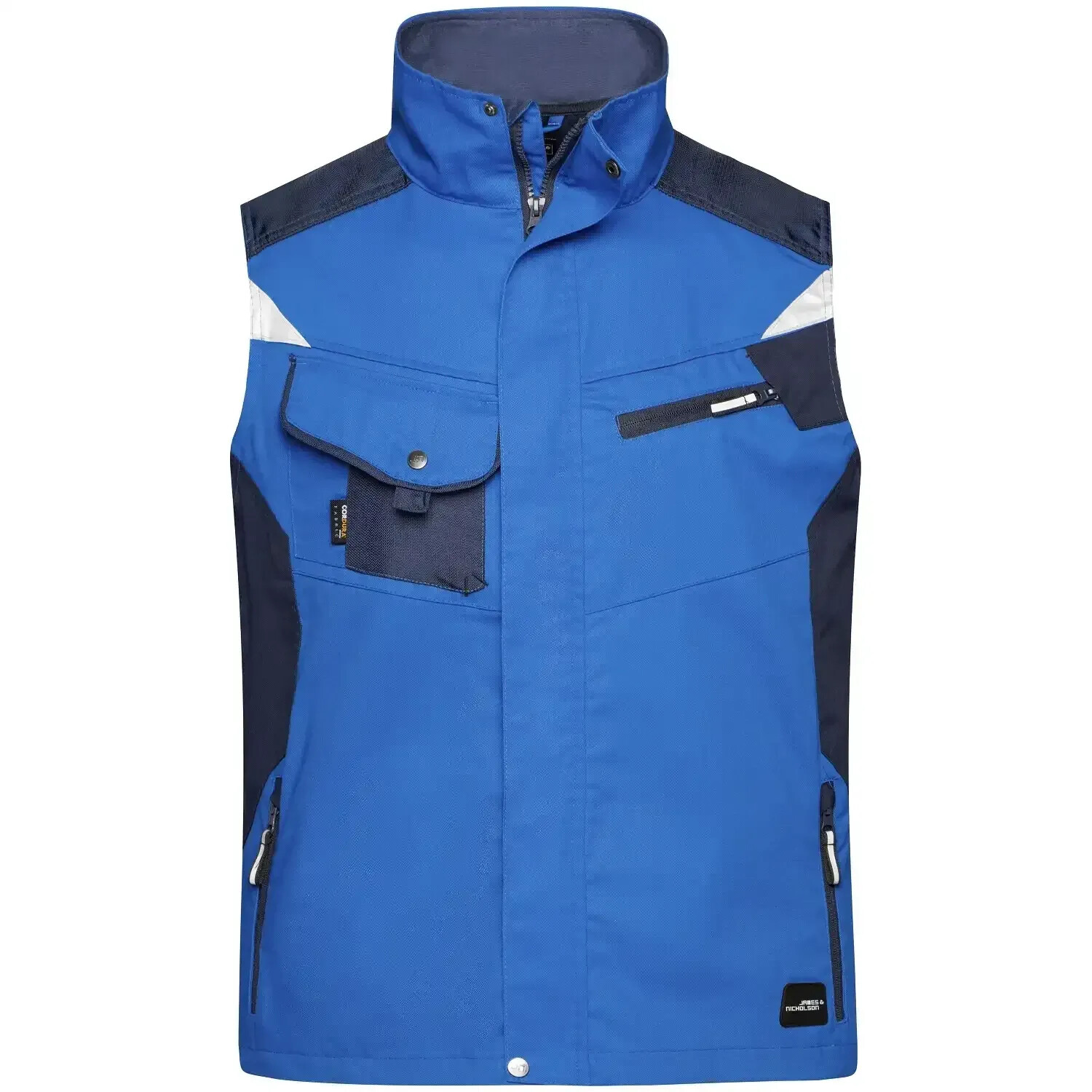 James & Nicholson Arbeitsweste JN822 royal/navy