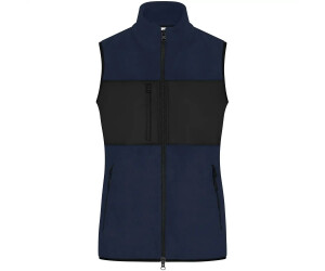 James & Nicholson Damen Fleeceweste JN1309 navy/black