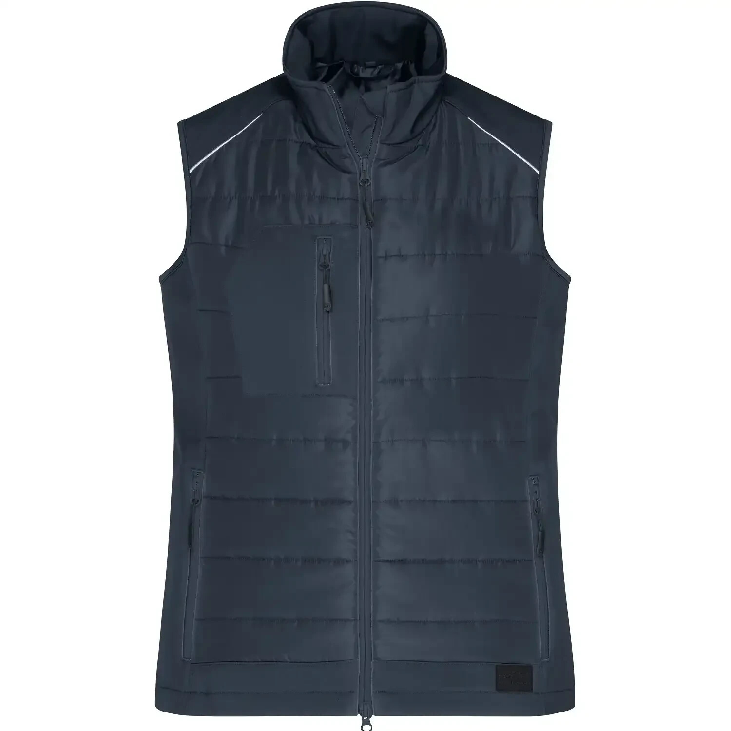 James & Nicholson Damen Hybridweste JN1821 carbon