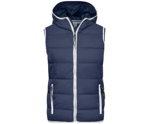 James & Nicholson Damen Maritime Weste JN1075 navy/white