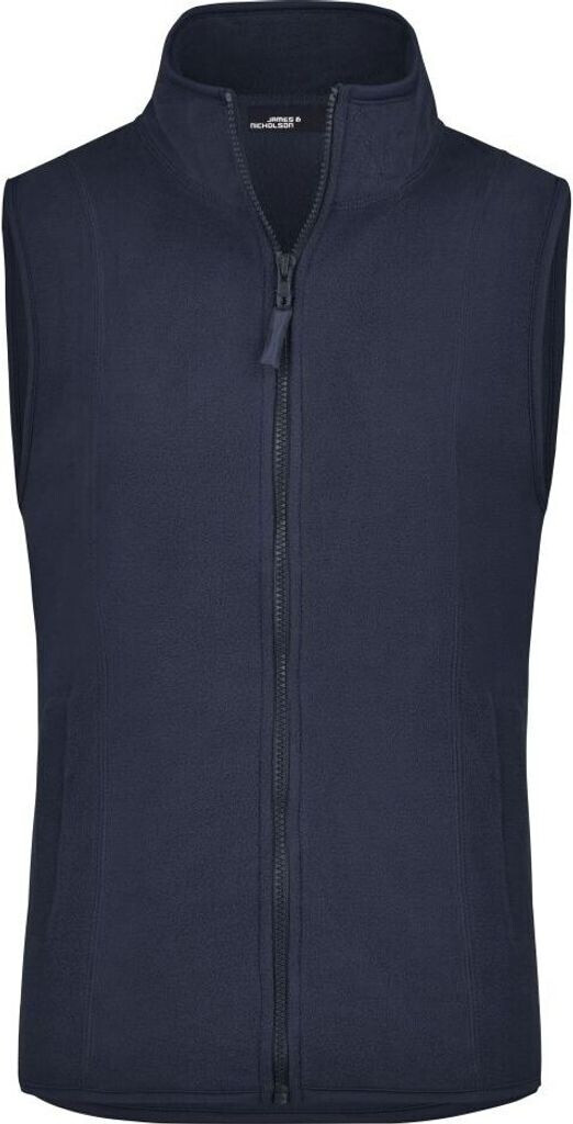 James & Nicholson Damen Microfleece-Weste JN048 navy